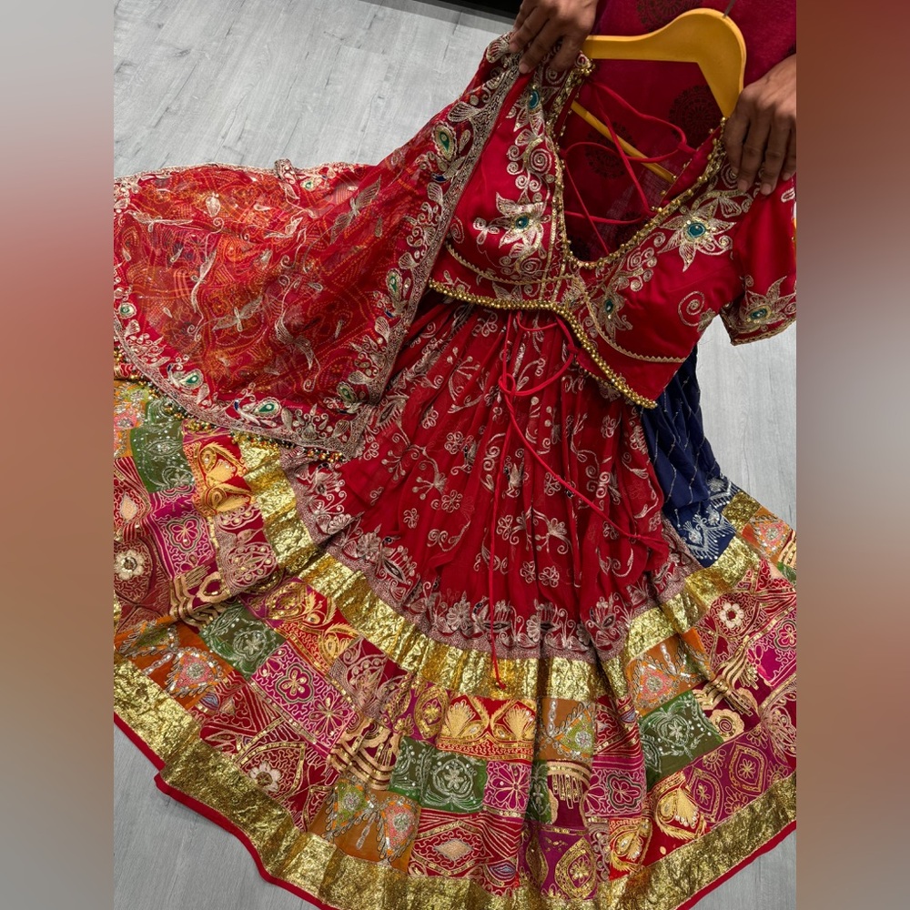 Annu’s Creation Annu Patel pure vintage chaniya choli garba navratri outfit